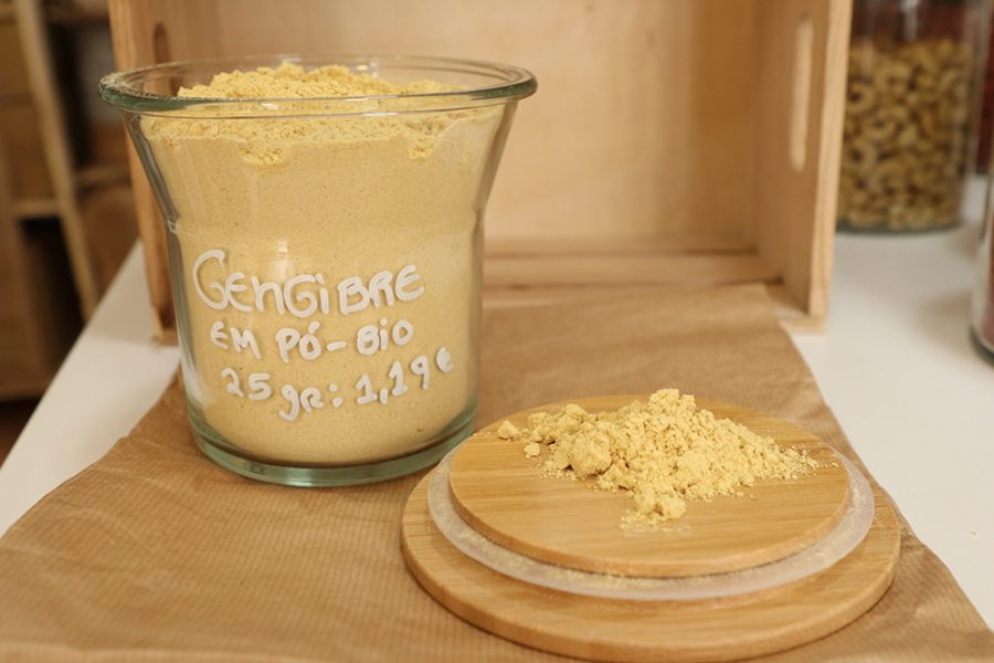 Gengibre em pó